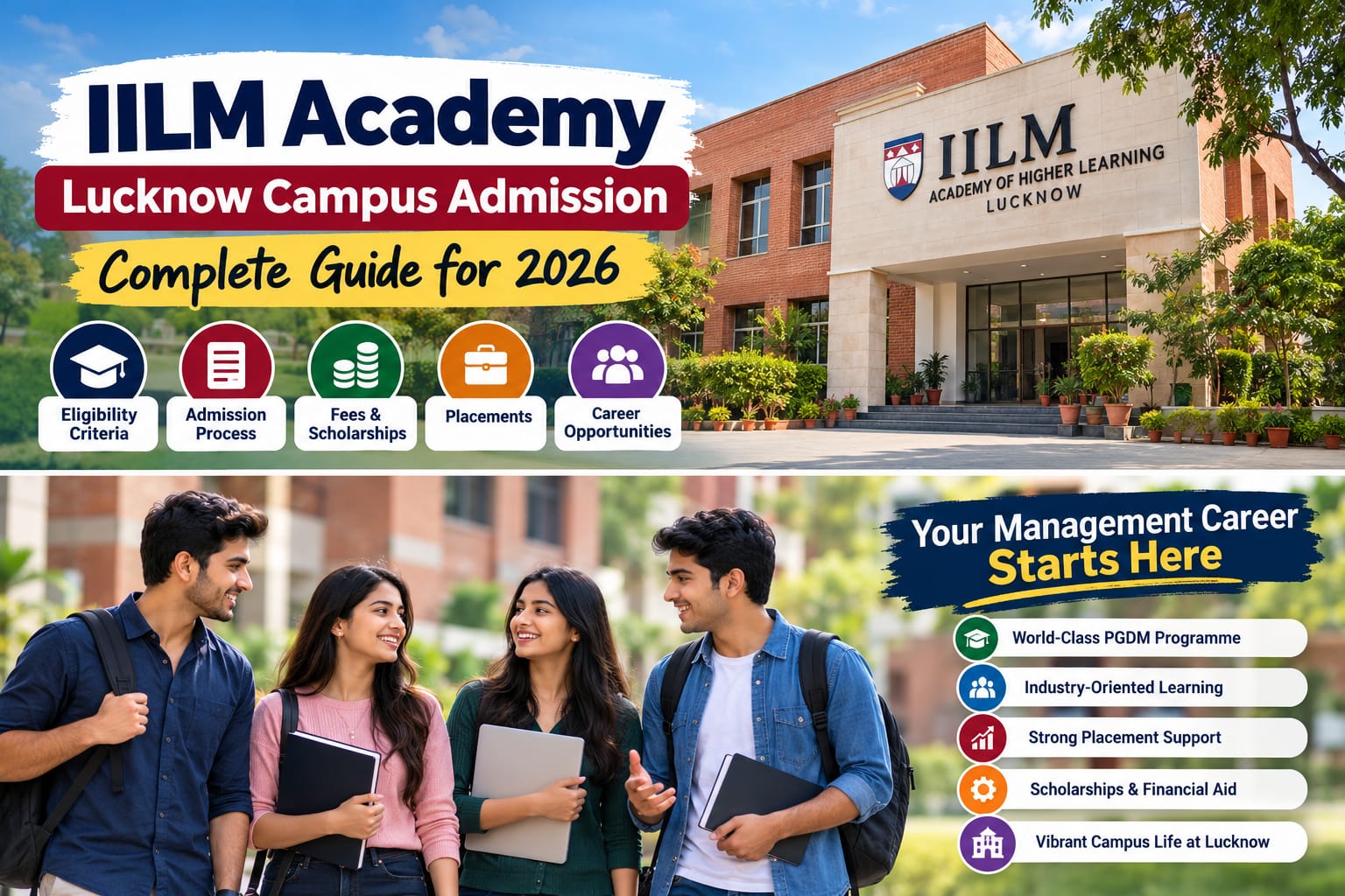IILM Academy Lucknow Campus Admission