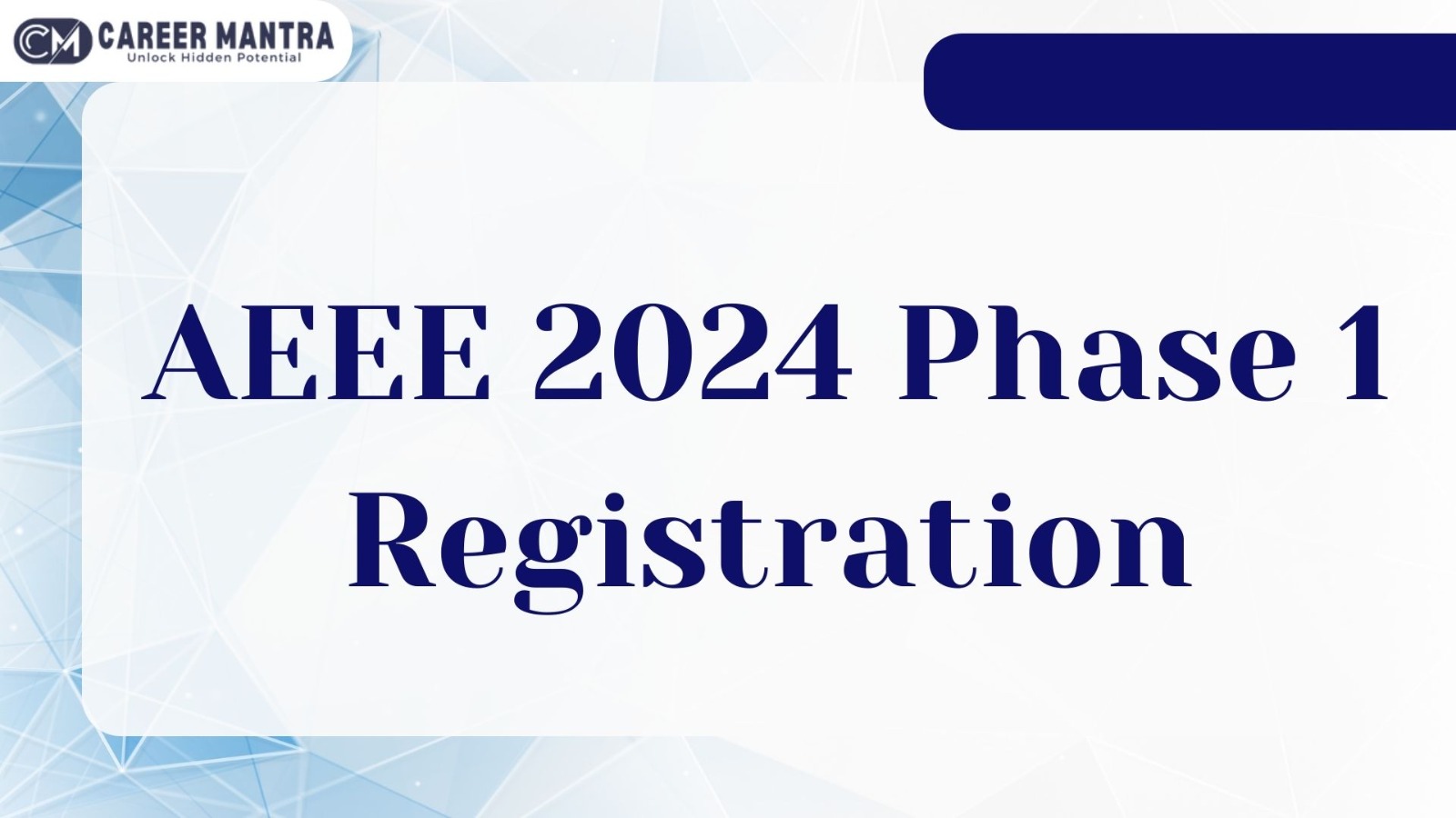 The AEEE 2024 Registrations prepone | Important Dates | Application ...